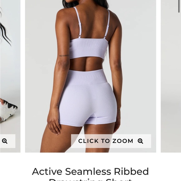 New size M Charlotte Russe active shorts - Picture 4 of 5